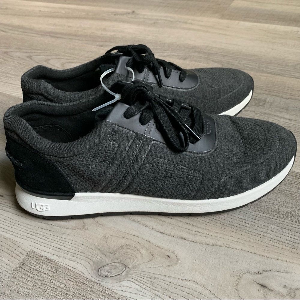 Ugg Adaleen Casual Sneakers Charcoal and Black 9.5